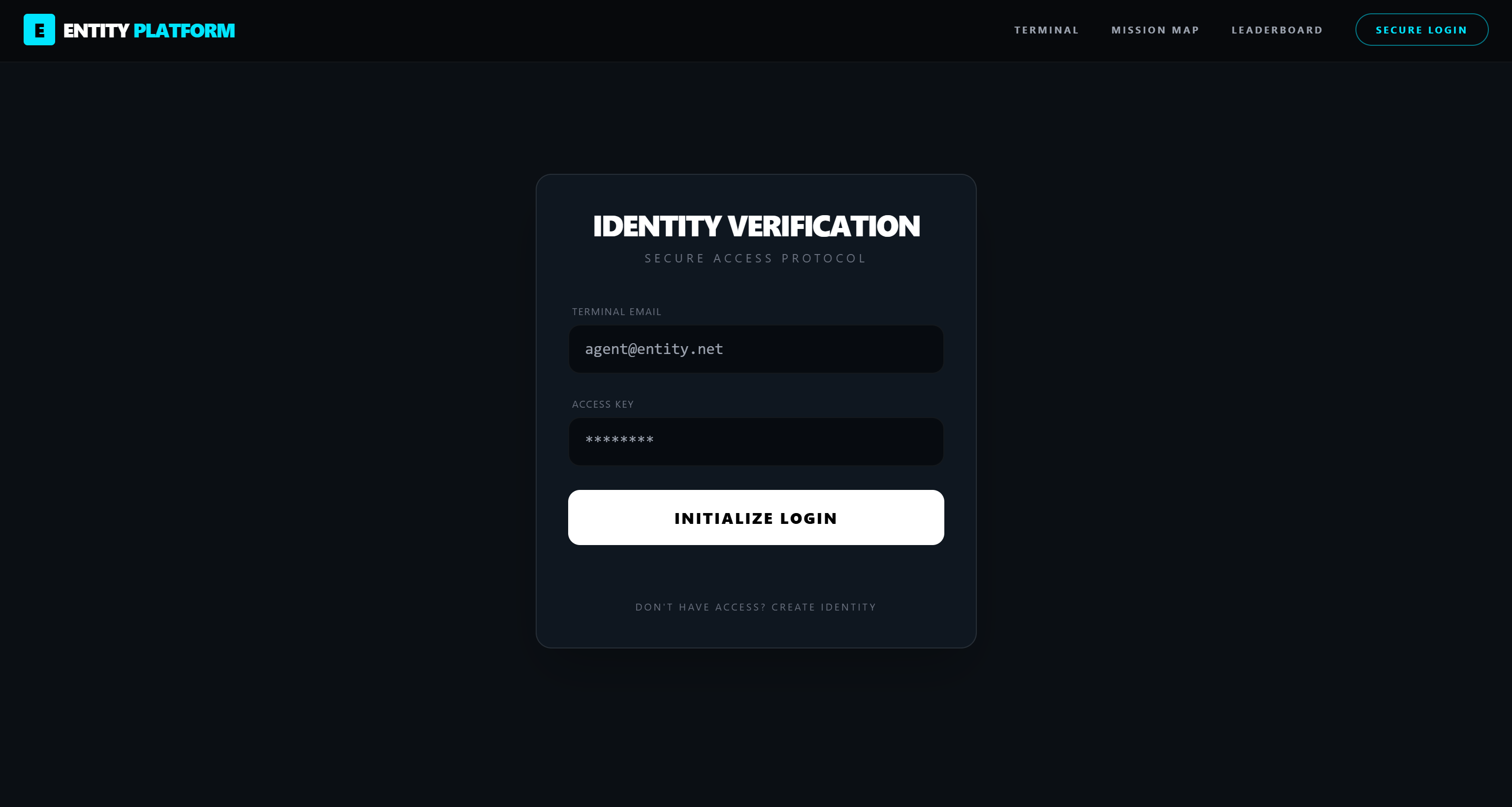Login Page